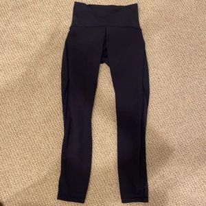 Navy blue lulu lemon leggings